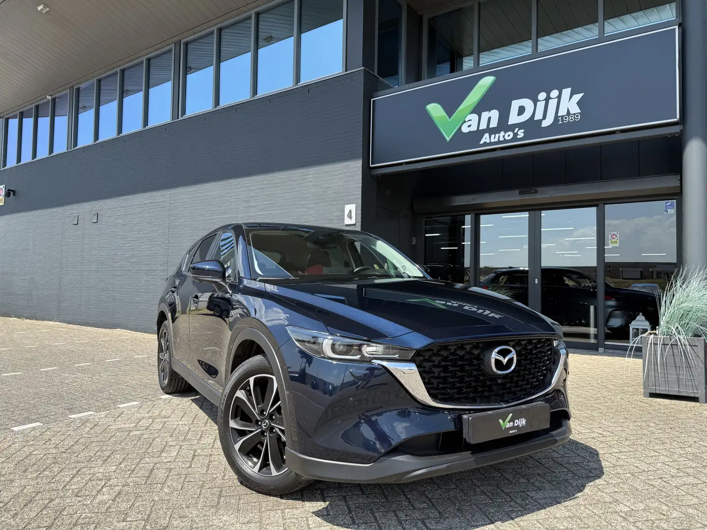 Mazda CX-5 2.0 Navi 360Camera Head-Up El.Klep Blauw - 1