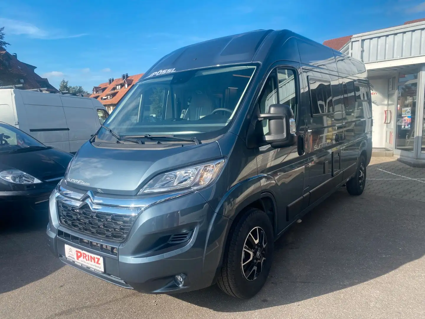 Pössl Summit 600 L Shine 140 PS *2.Batterie *ALU Grau - 2