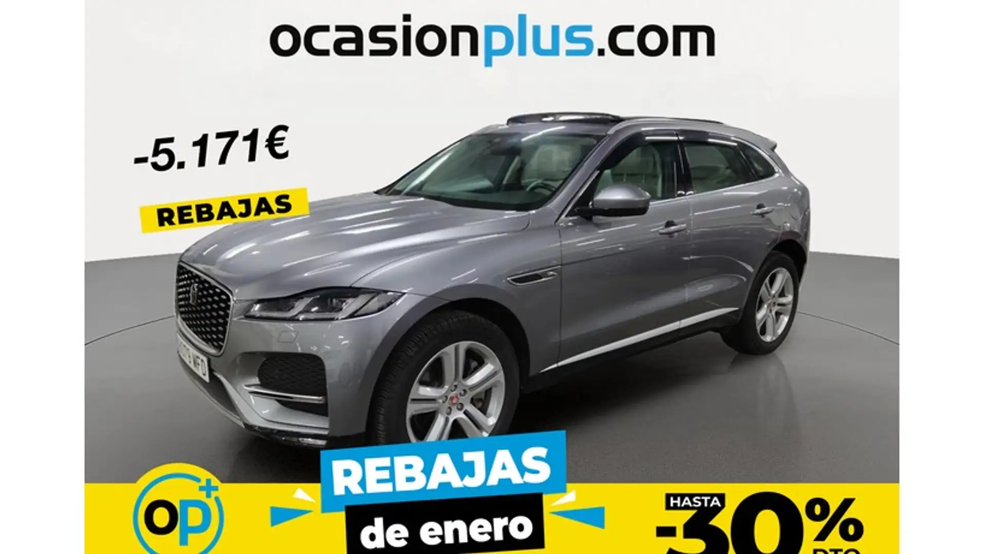 Jaguar F-Pace 2.0 l4 PHEV Standard SE Aut. AWD 404 Gris - 1