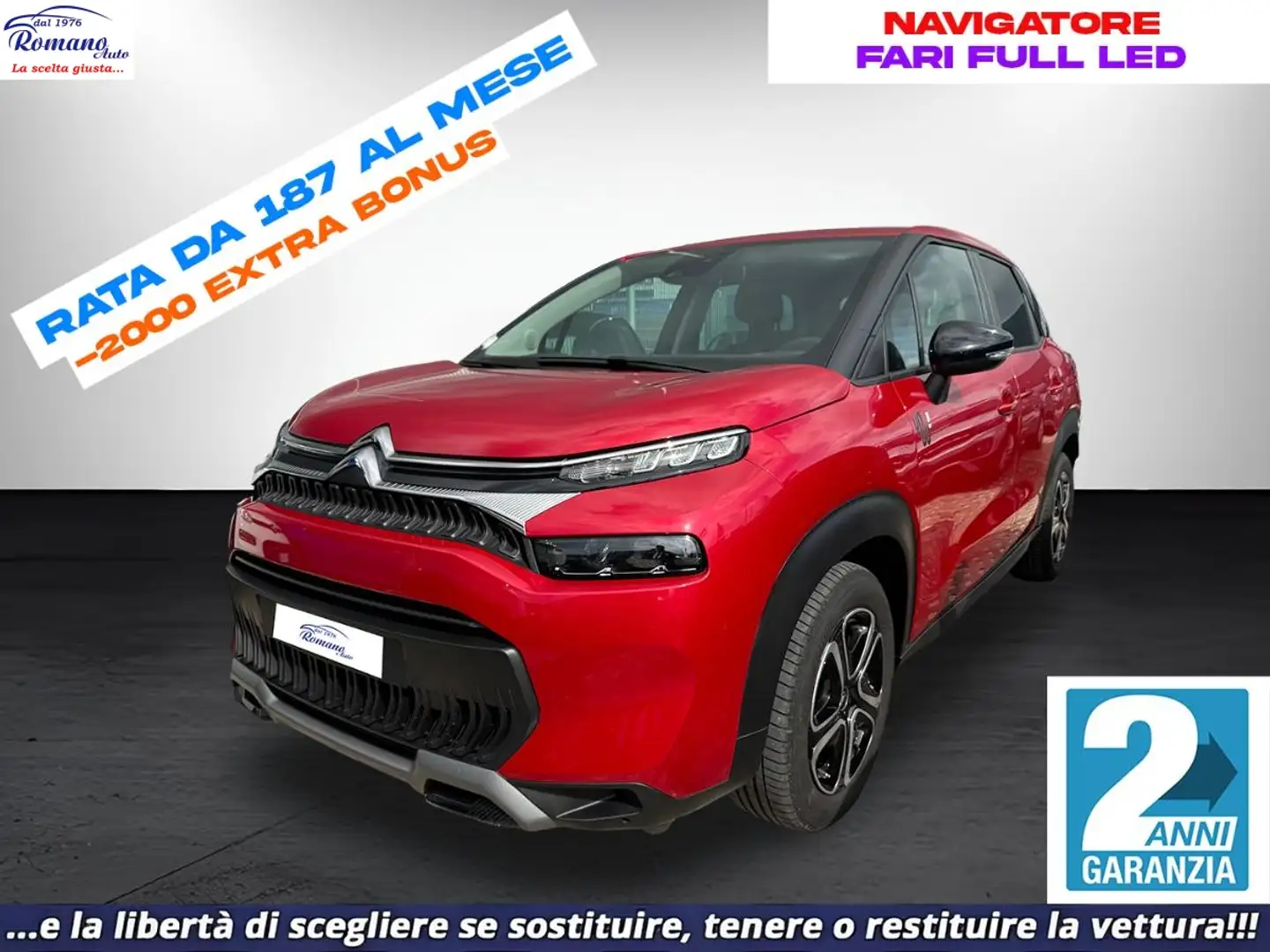 Citroen C3 Aircross Aircross PureTech 110 Plus Piros - 1