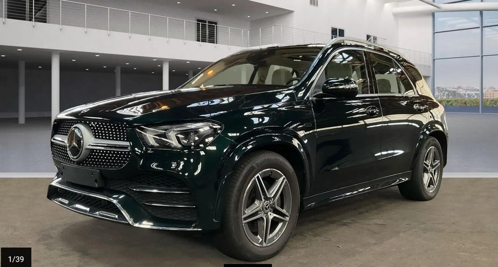 Mercedes-Benz GLE 350 de AMG 20*Pano*Distro*AHK*Kamera*Soundsy Zielony - 2