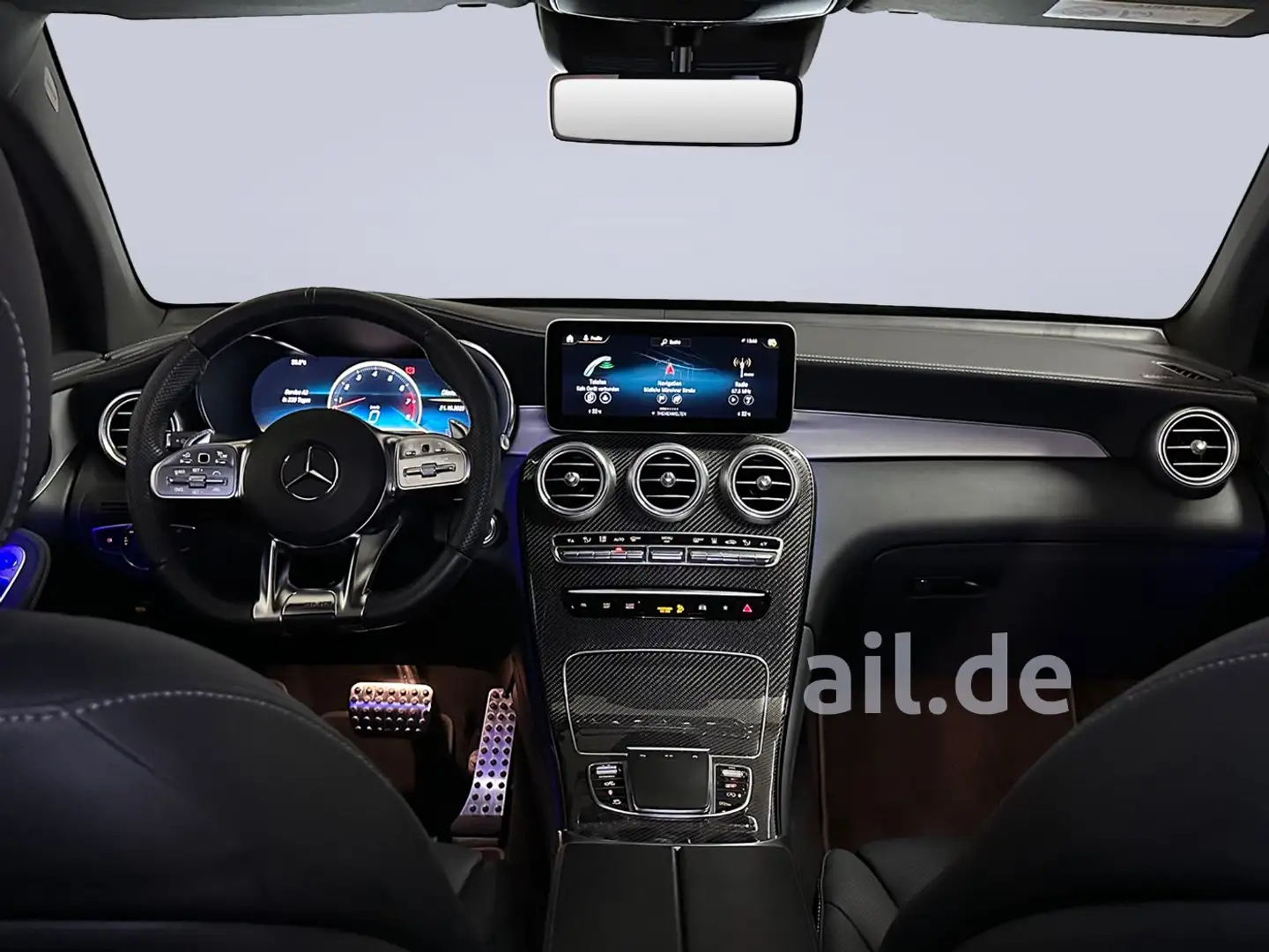 Mercedes-Benz GLC 43 AMG 4Matic Carbon LED AHK Navi 360 LM Rouge - 2