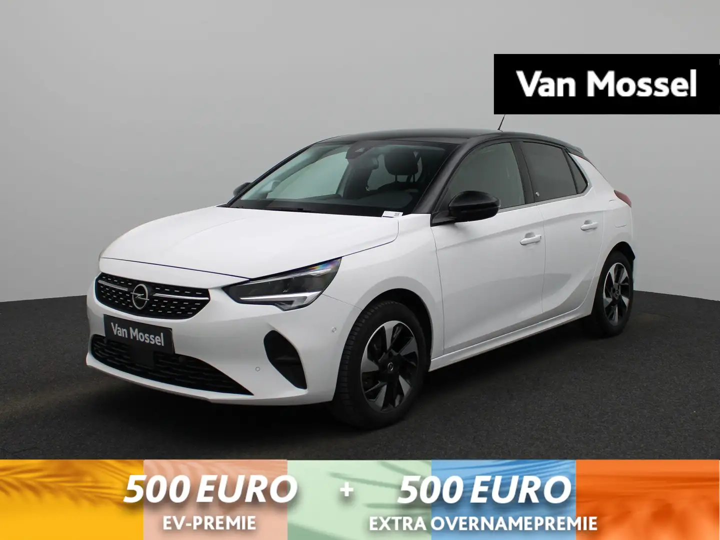 Opel Corsa-e Elegance 50 kWh Blanc - 1