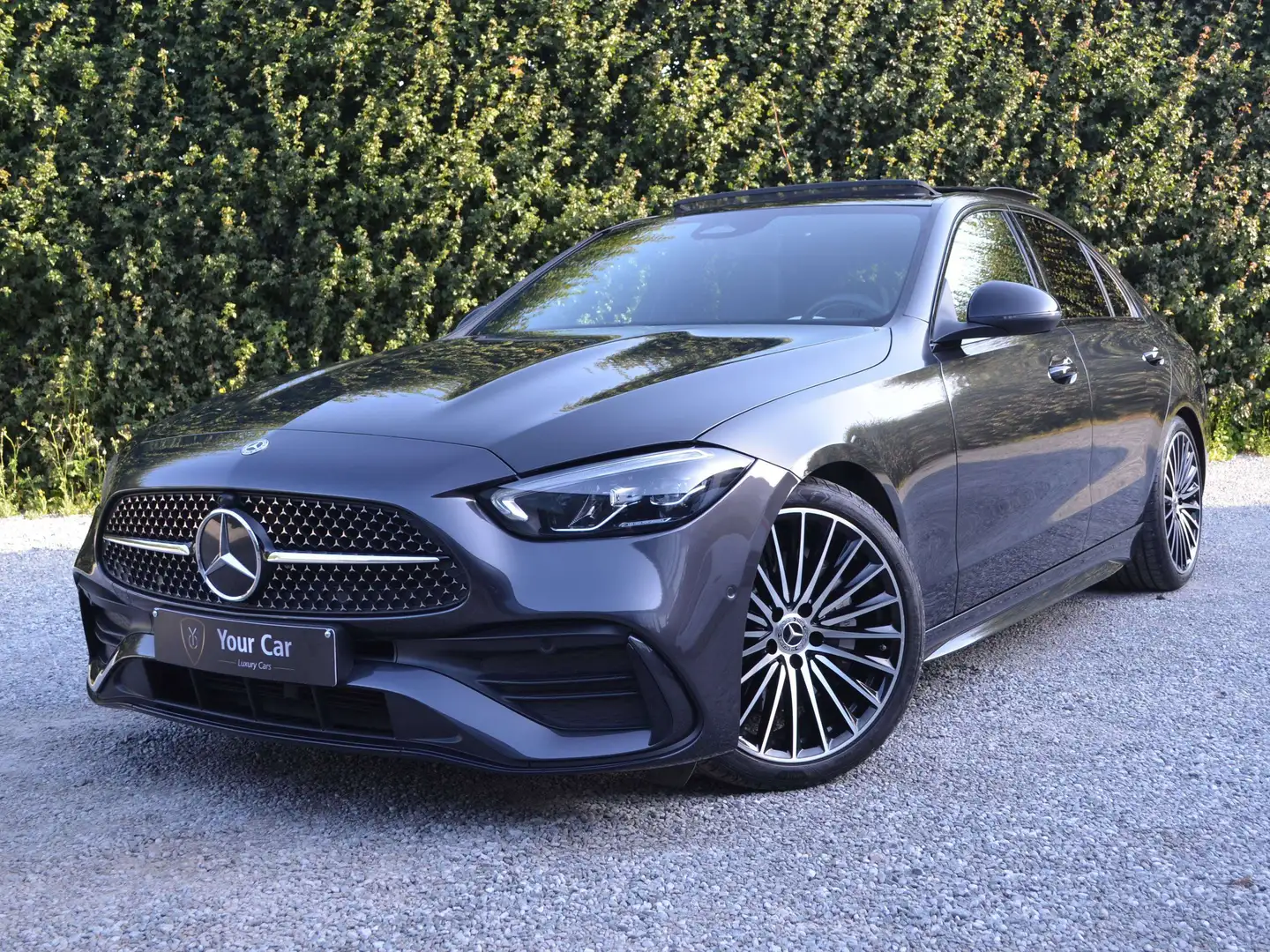 Mercedes-Benz C 180 C 180 AMG Line * PANO * 19 INCH * APPLE * NEW Gris - 1