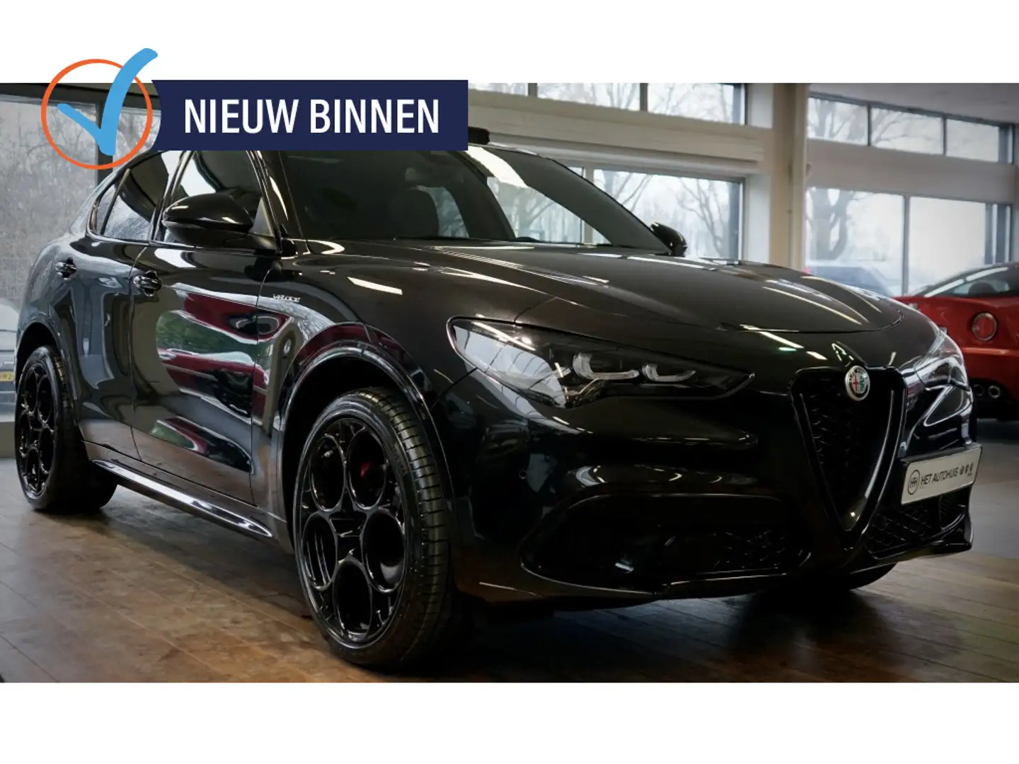 Alfa Romeo Stelvio 2.0 T GME AWD Veloce | 21 inch | | panoramadak | | Noir - 1