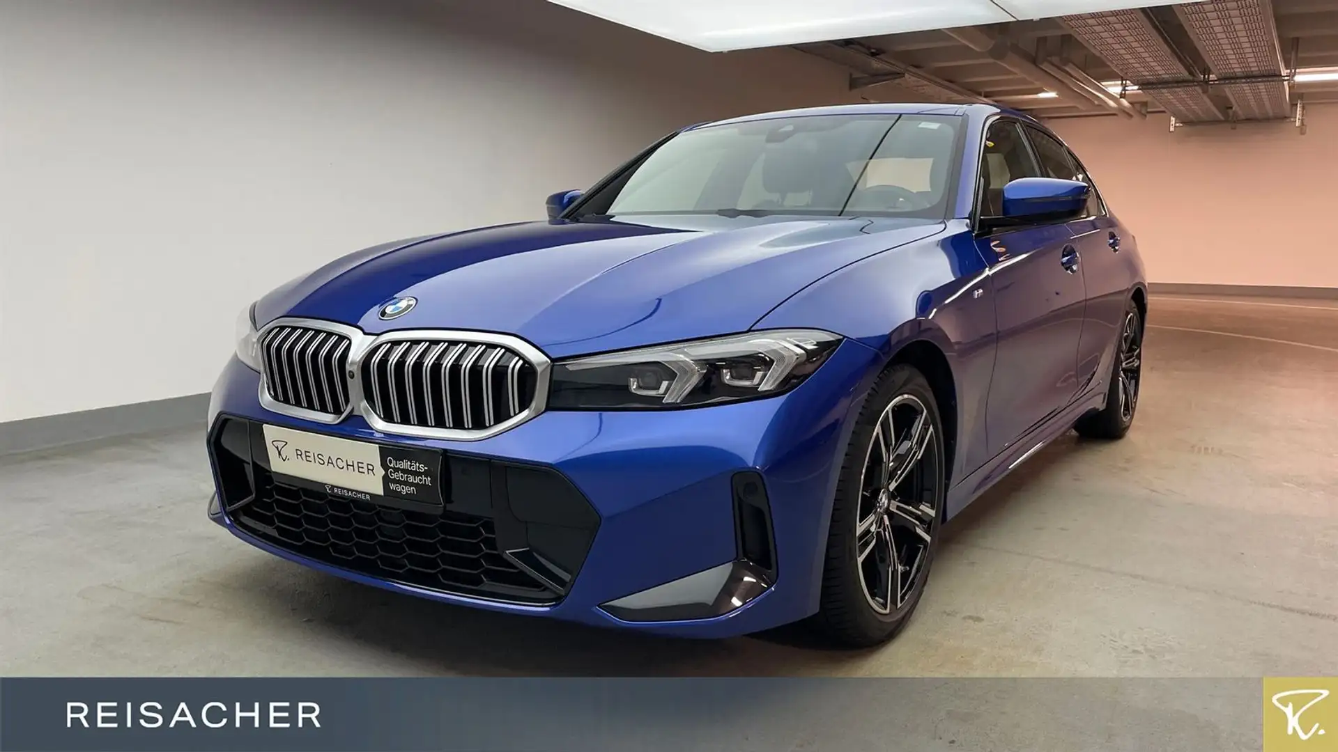 BMW 320 i A Lim M-Sport,Autom Blau - 1