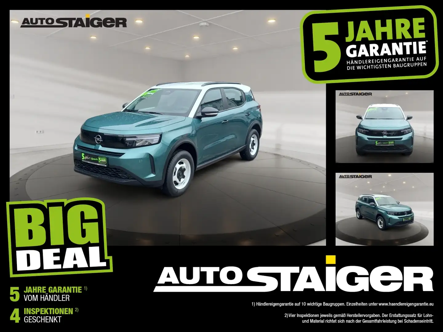 Opel Frontera Edition 1.2 Hybrid BRANDNEU*Kamera*Navi Vert - 1