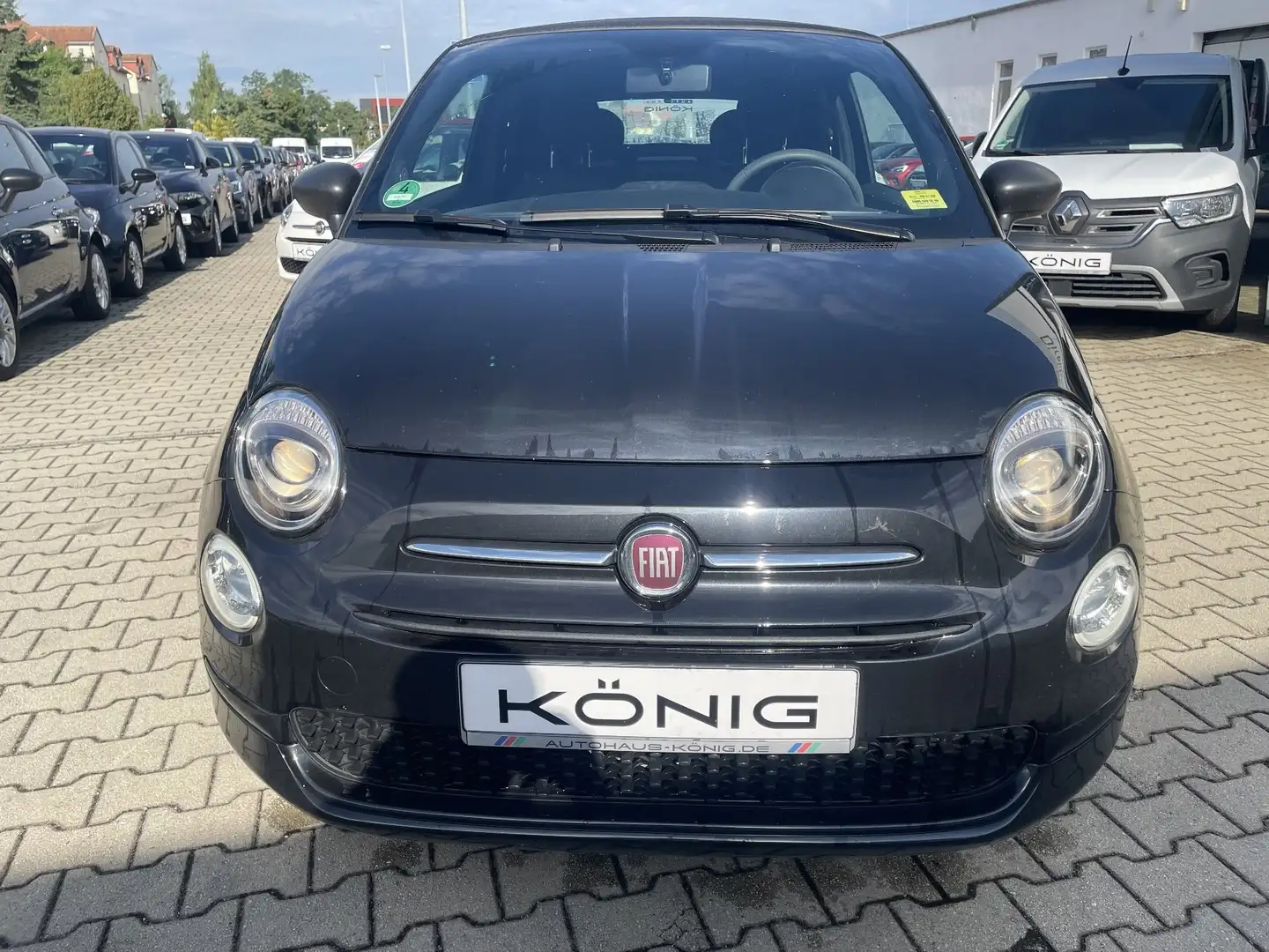 Fiat 500C 1.0 Cabrio Klima*Carplay*70PS Schwarz - 2