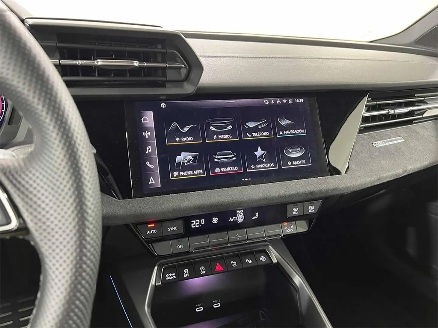 Audi A3 Sportback TDI S line S tronic 110kW Zwart - 2