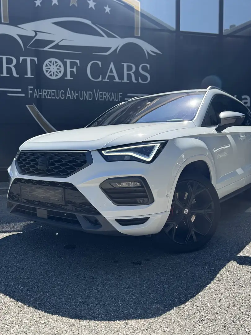SEAT Ateca FR/Panorama/LED/Kamera/SHZ/Ab 195 Euro im Monat Weiß - 2