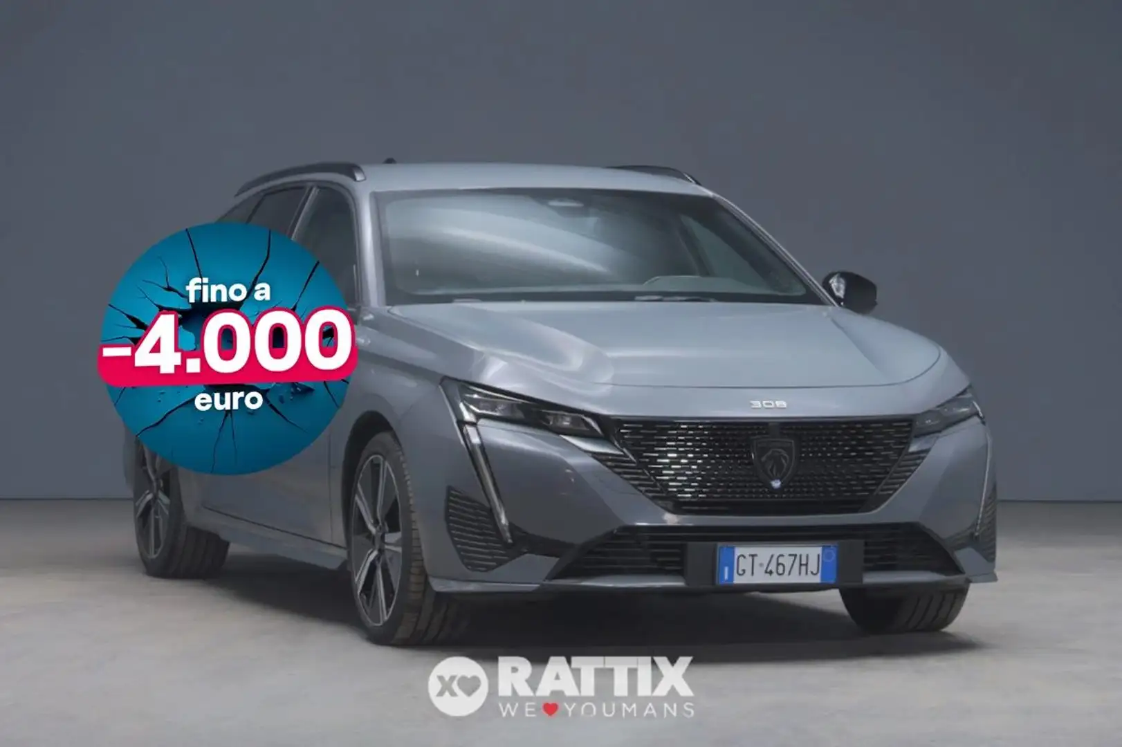 Peugeot 308 SW 1.2 Puretech 130CV GT EAT8 Grigio - 1