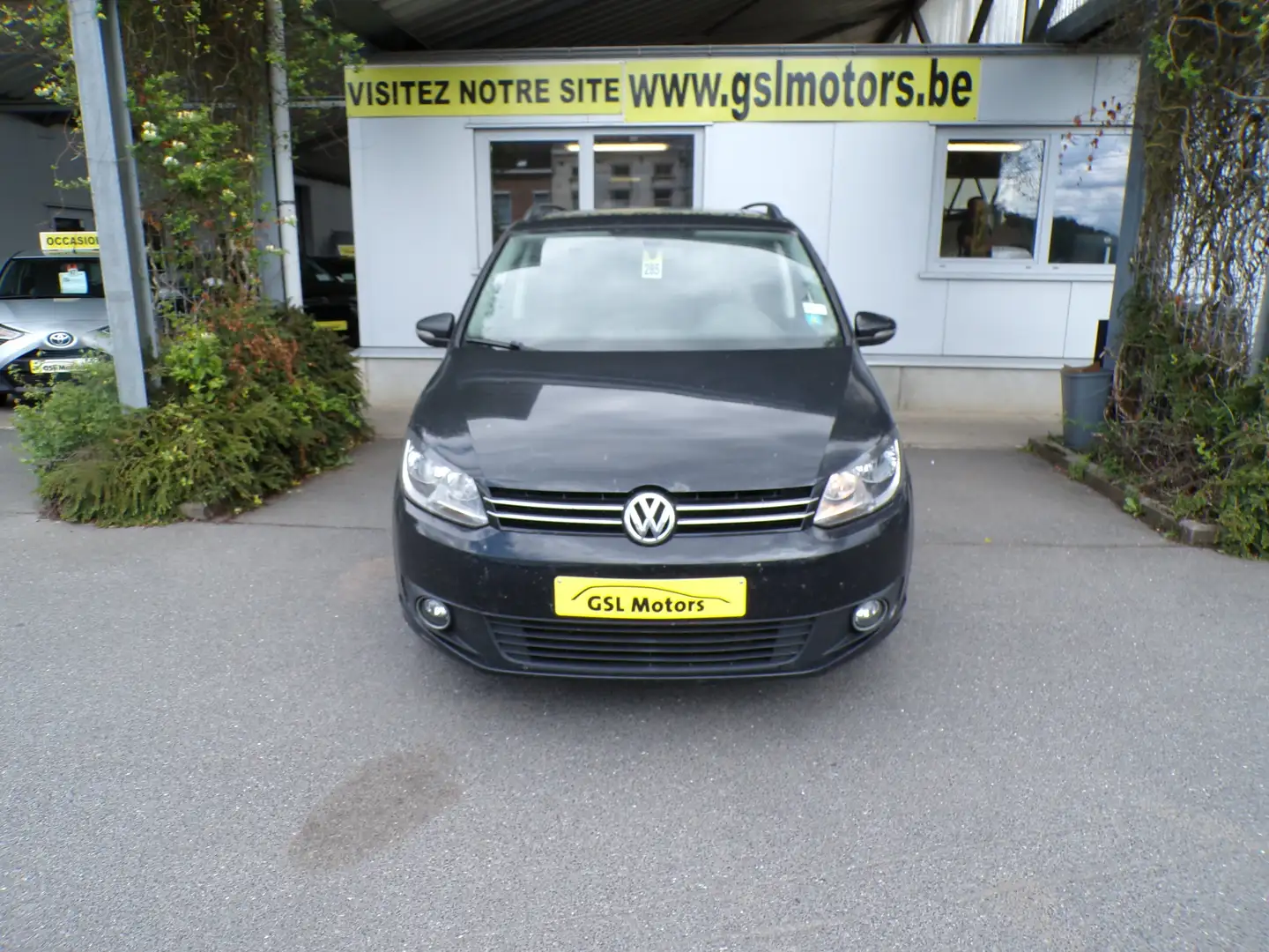 Volkswagen Touran 1.6 CR TDi 105cv 7 places noir 03/15 Airco GPS USB Noir - 2