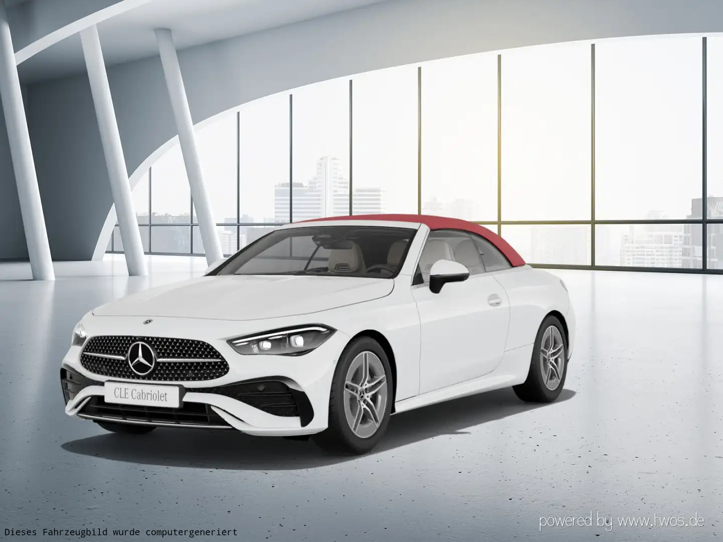 Mercedes-Benz CLE 220 CLE 220 d Cabrio AMG DIGITAL LIGHT 360 Ambiente+ Weiß - 2