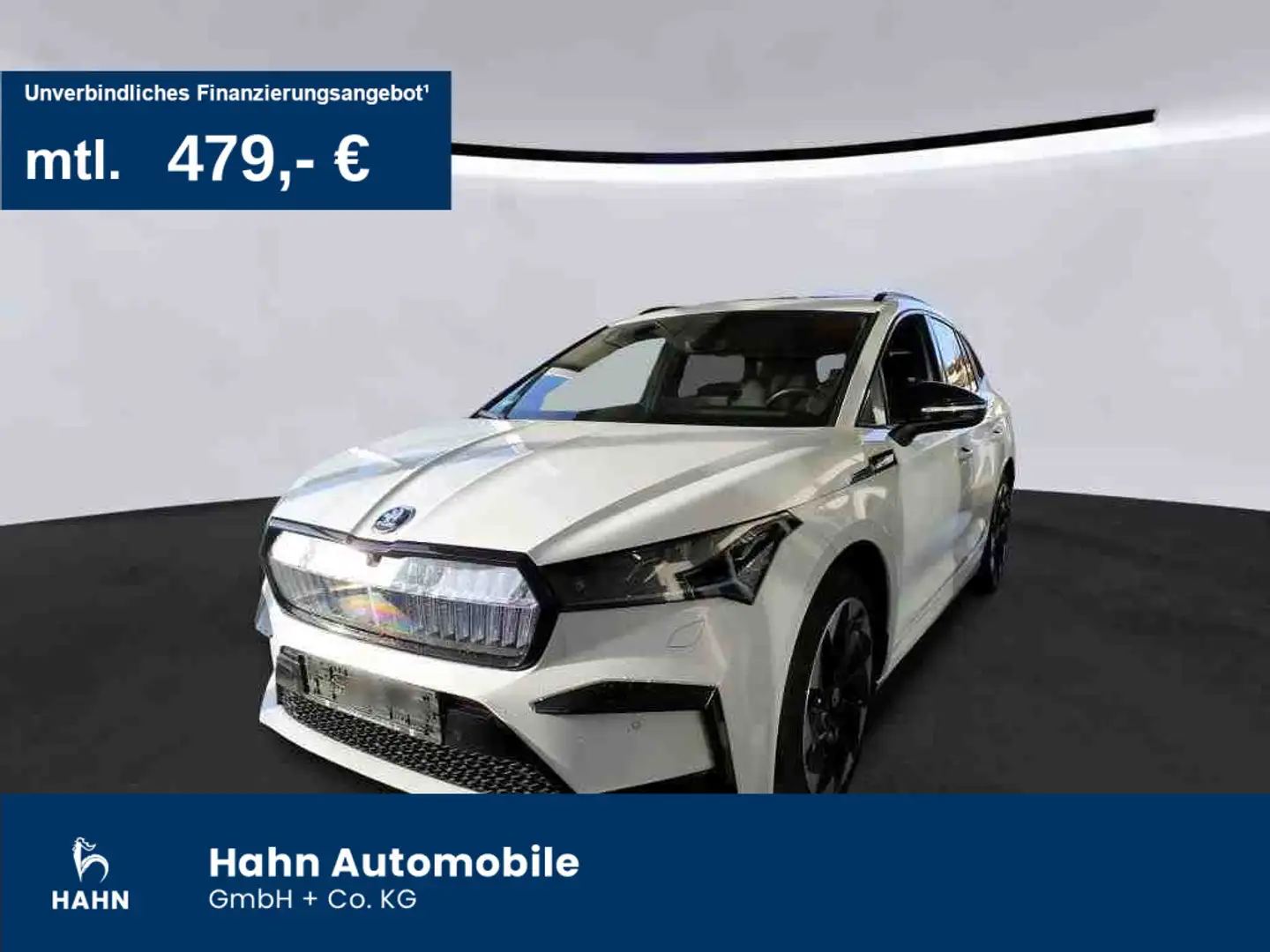 Skoda Enyaq iV 80 Sportline Pano Matrix AHK Navi 360° Wit - 1