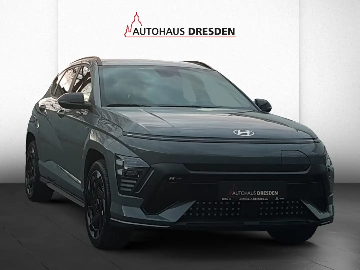 Hyundai KONA EV 65,4kWh *V-LED*NSCC*SHZ*KAM* Gris - 2