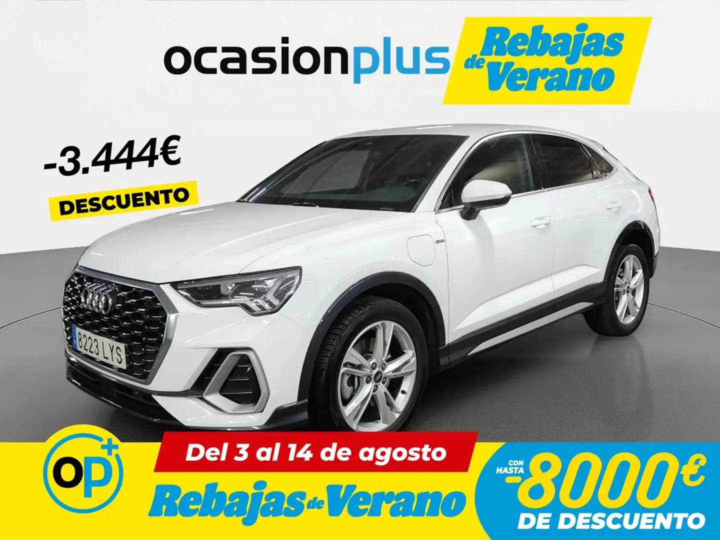 Audi Q3 Sportback 45 TFSIe S line S-tronic Blanco - 1