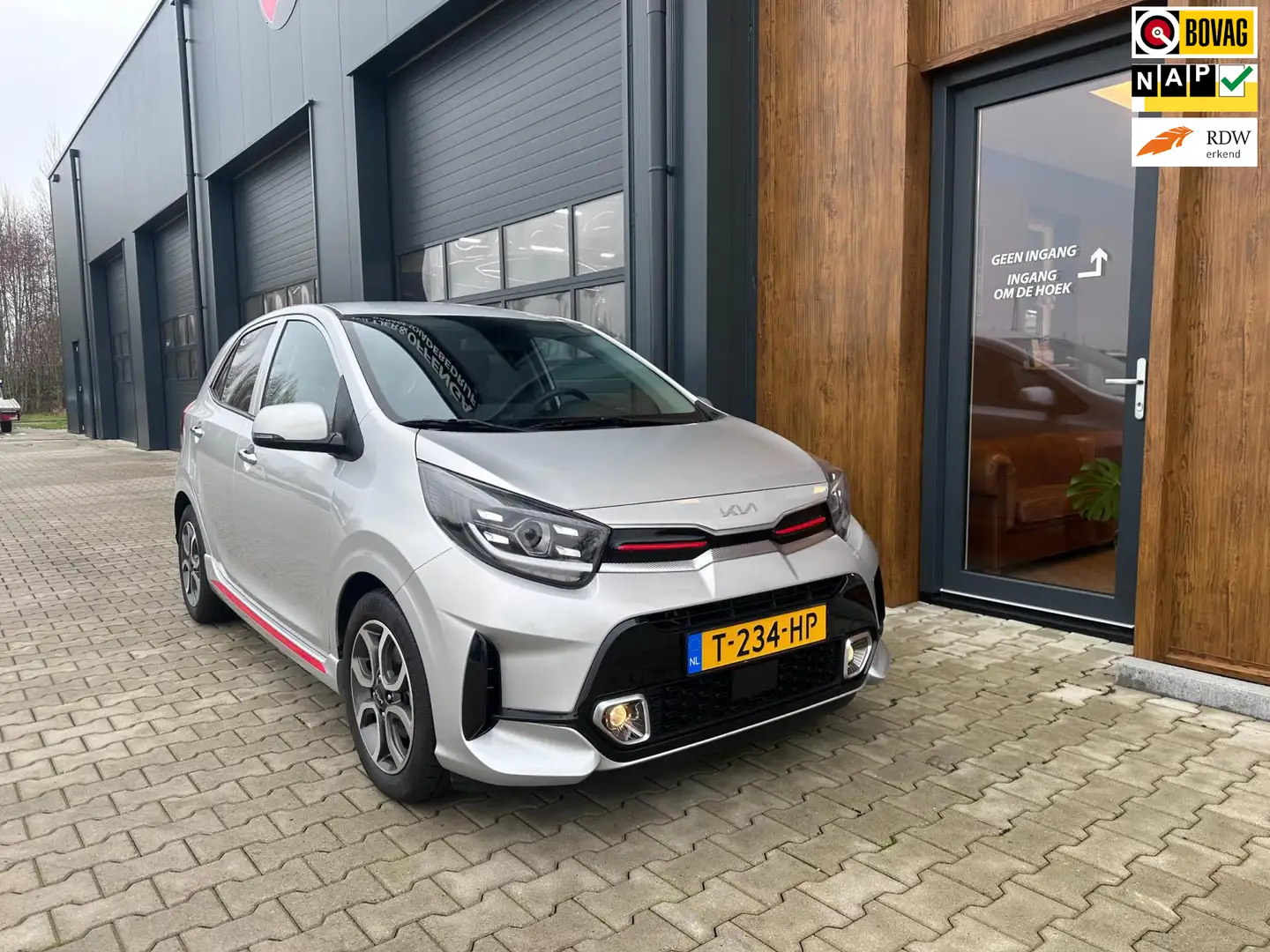 Kia Picanto 1.0 DPi GT-Line carplay, camera, nap Grijs - 1