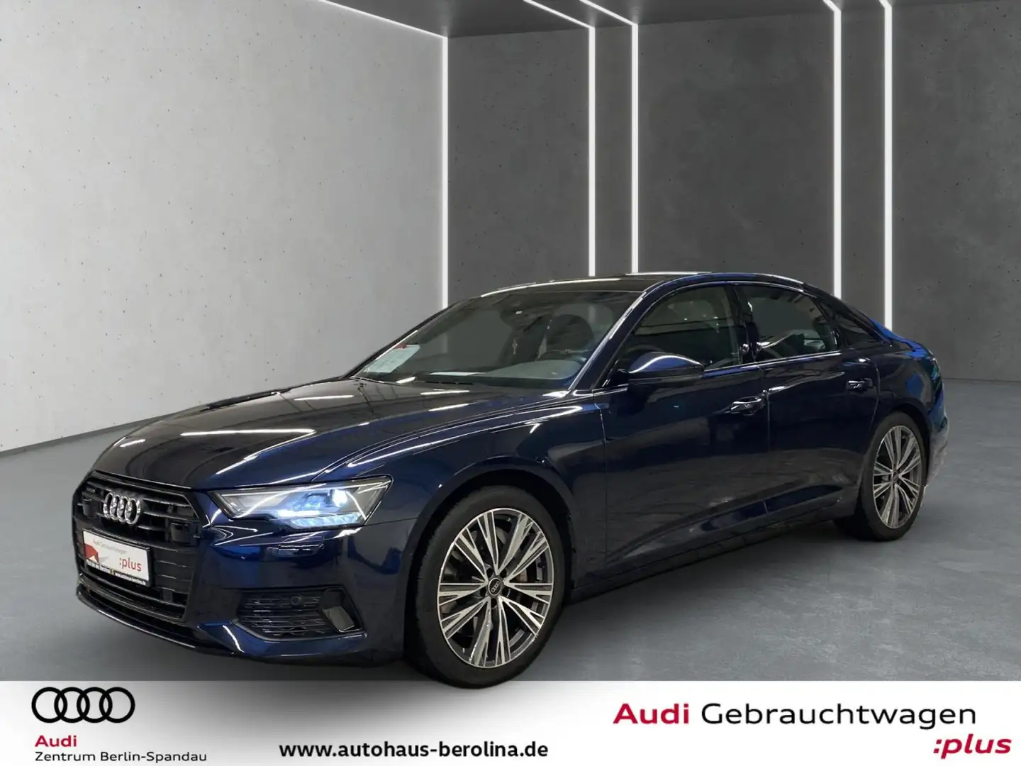 Audi A6 A6 Lim. 55 TFSI qu. Sport S tronic *PANO*R-CAM* Blau - 2
