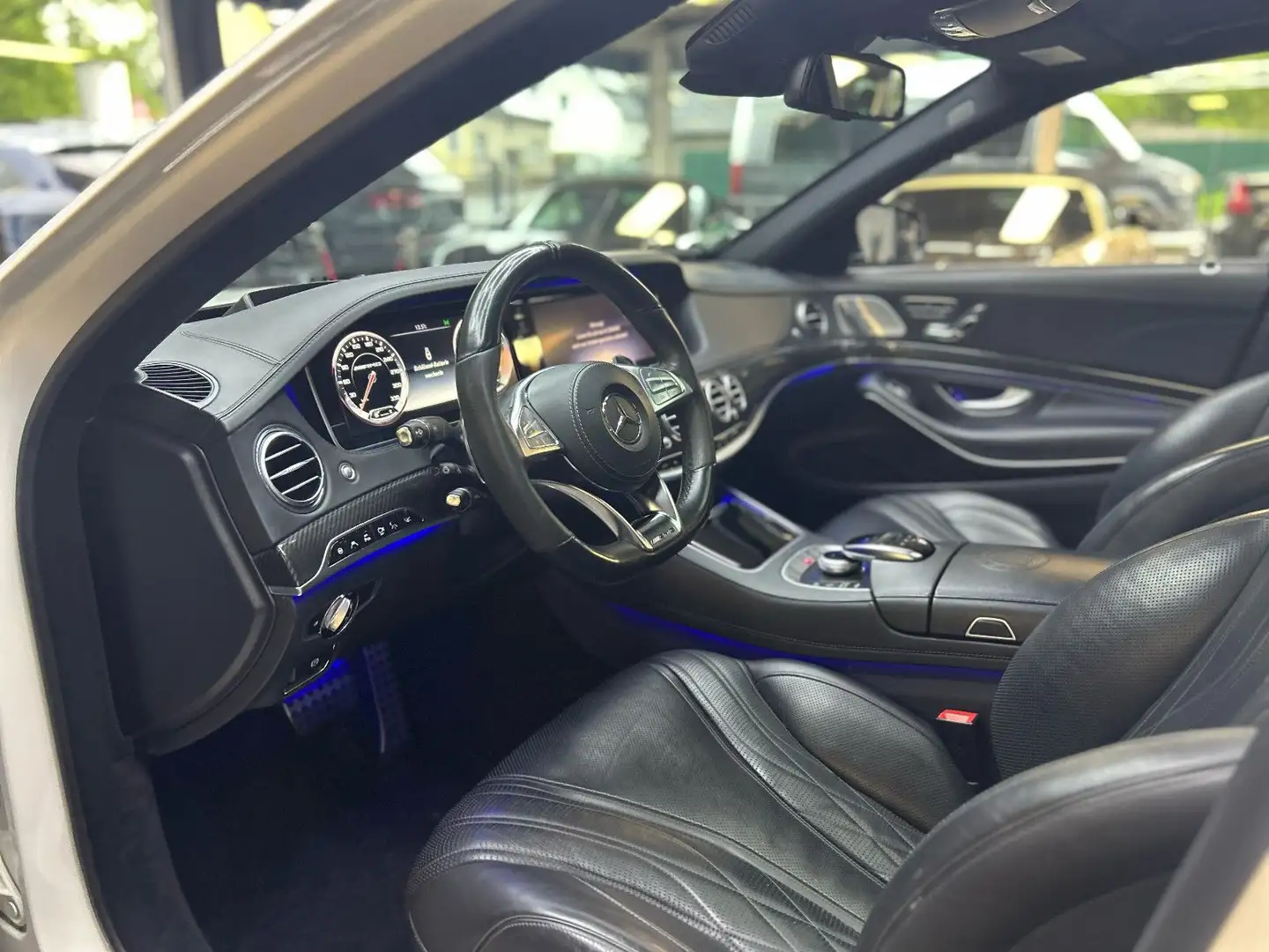 Mercedes-Benz S 63 AMG 4Matic L/PANO/BURMESTER/KERAMIK/HUD Blanc - 2