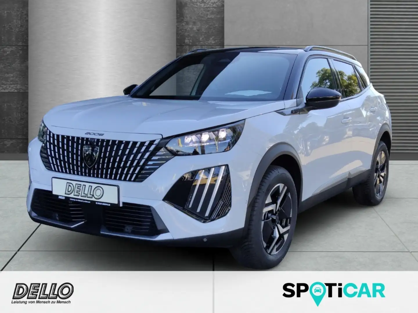 Peugeot 2008 GT 8-AT Sicht-/Navi-/Fahrassist-Paket AHK-abnehmba Weiß - 1