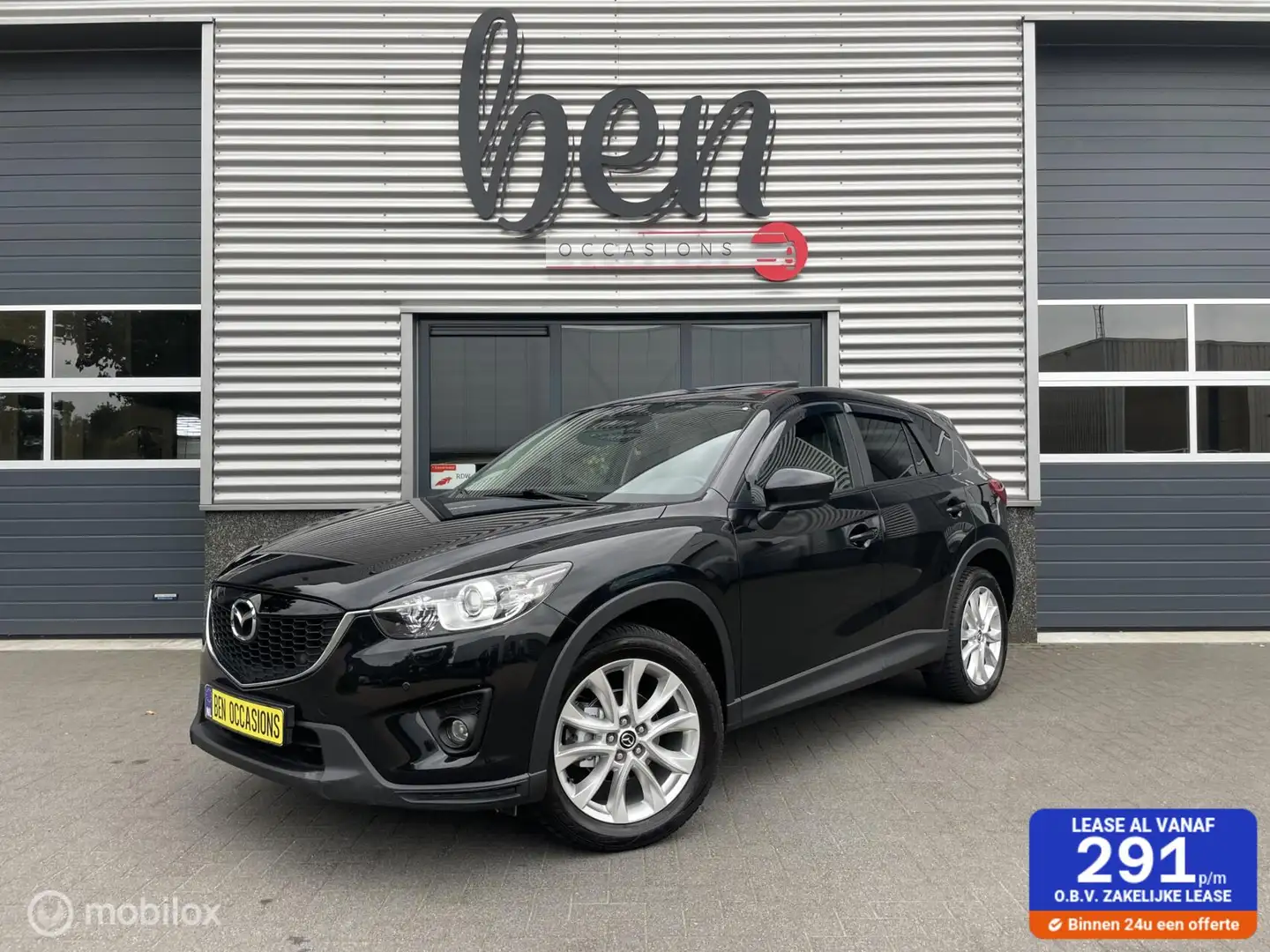 Mazda CX-5 2.0 GT-M 4WD 2e Eig BOMVOLL TOPSTAAT!!! Noir - 1