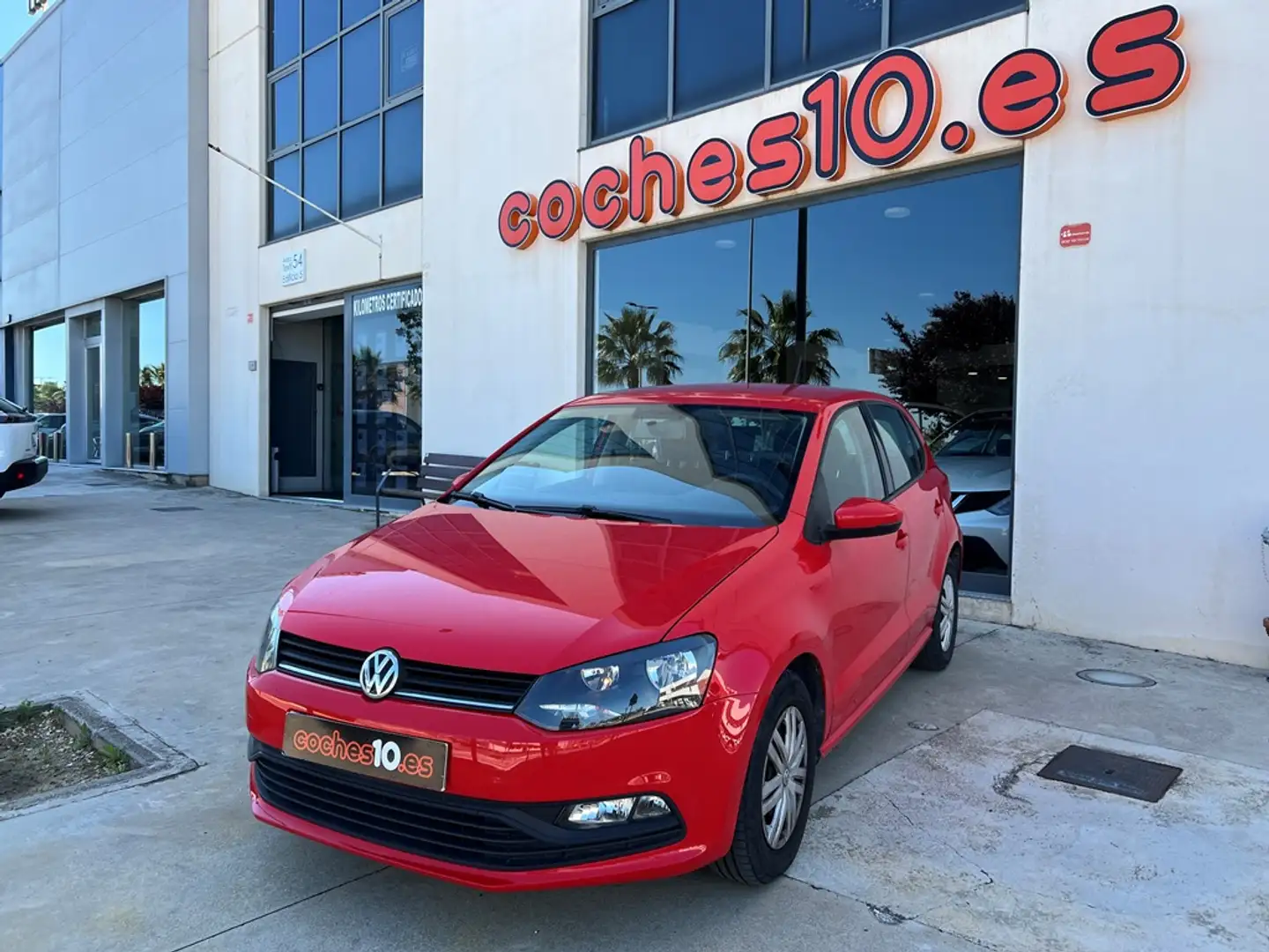 Volkswagen Polo 1.0 BMT Advance 55kW Rojo - 1