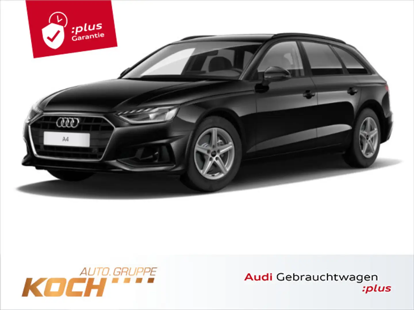 Audi A4 30 TDI S-Tronic, LED, AHK, Ambiente, RF Schwarz - 1