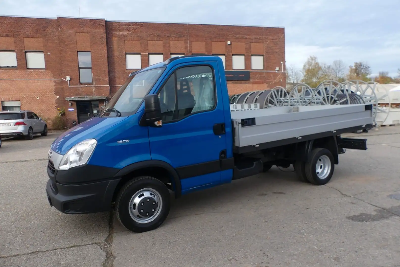 Iveco Daily 3.0 Maxi Pritsche 35C15 L3**AHK(3.5t*1Hand Bleu - 1