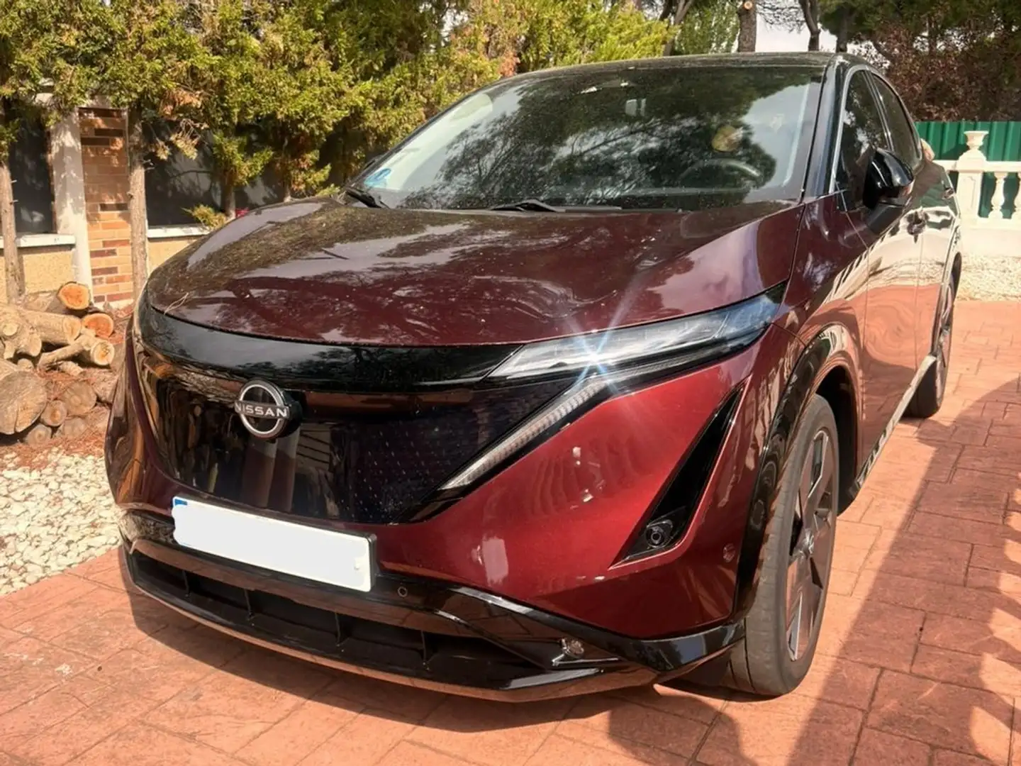 Nissan Ariya 5p 87kWh e-4ORCE Evolve CAR. 22kW Burdeos - 2