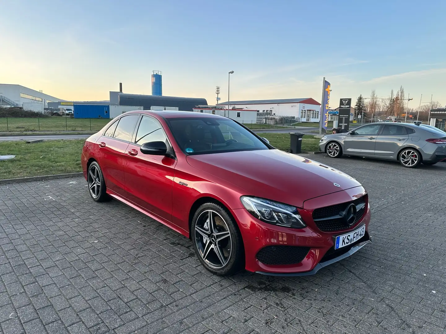 Mercedes-Benz C 43 AMG 4Matic 9G-TRONIC MB100 Garatie Performance Aga Rosso - 1