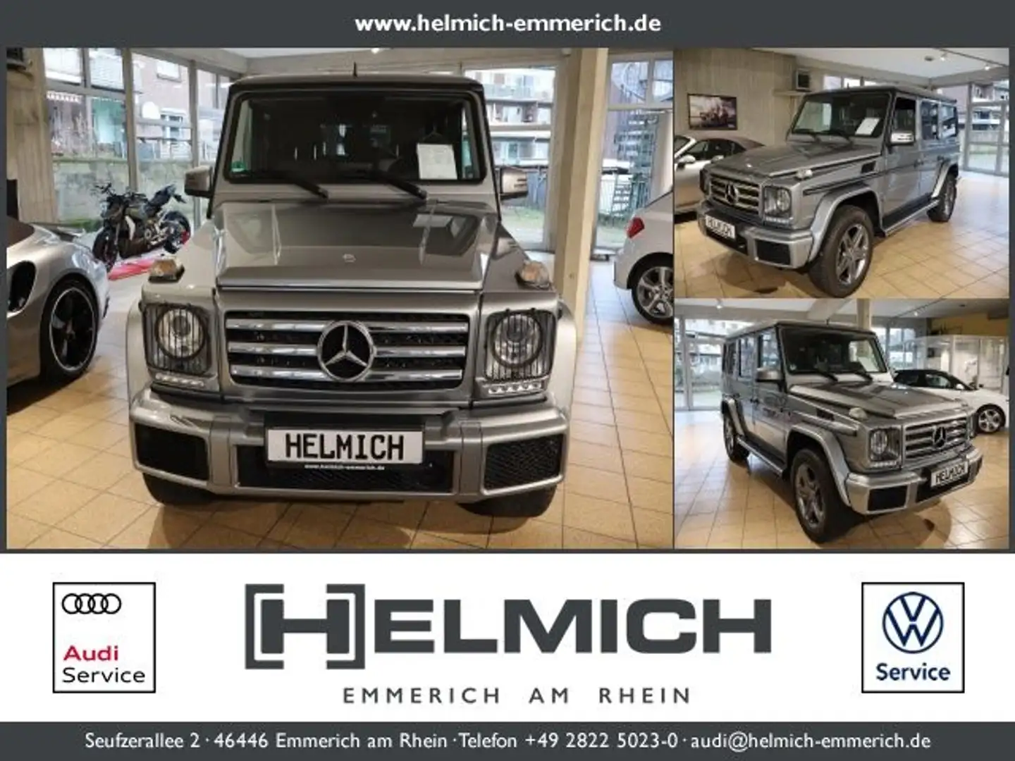 Mercedes-Benz G 350 d Sport-Paket H+K AHK Standh. Schiebedach Grey - 1