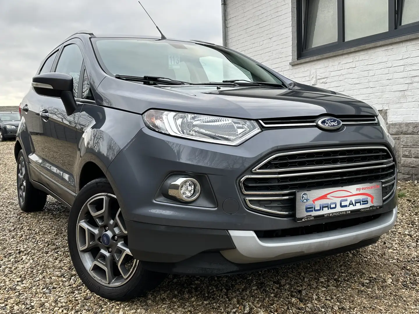 Ford EcoSport 1.0 EcoBoost 4x2 Titanium CUIR/LED/SENSOR/CRUISE Gris - 2