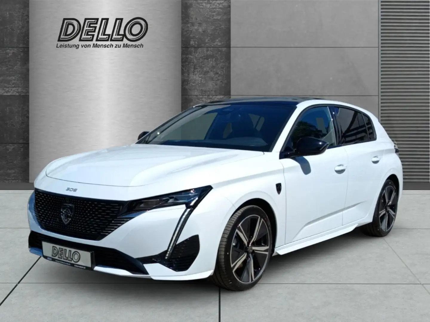 Peugeot 308 GT Hybrid 6-AT Surrounding-Plus Premium-Paket AHK- Blanc - 1