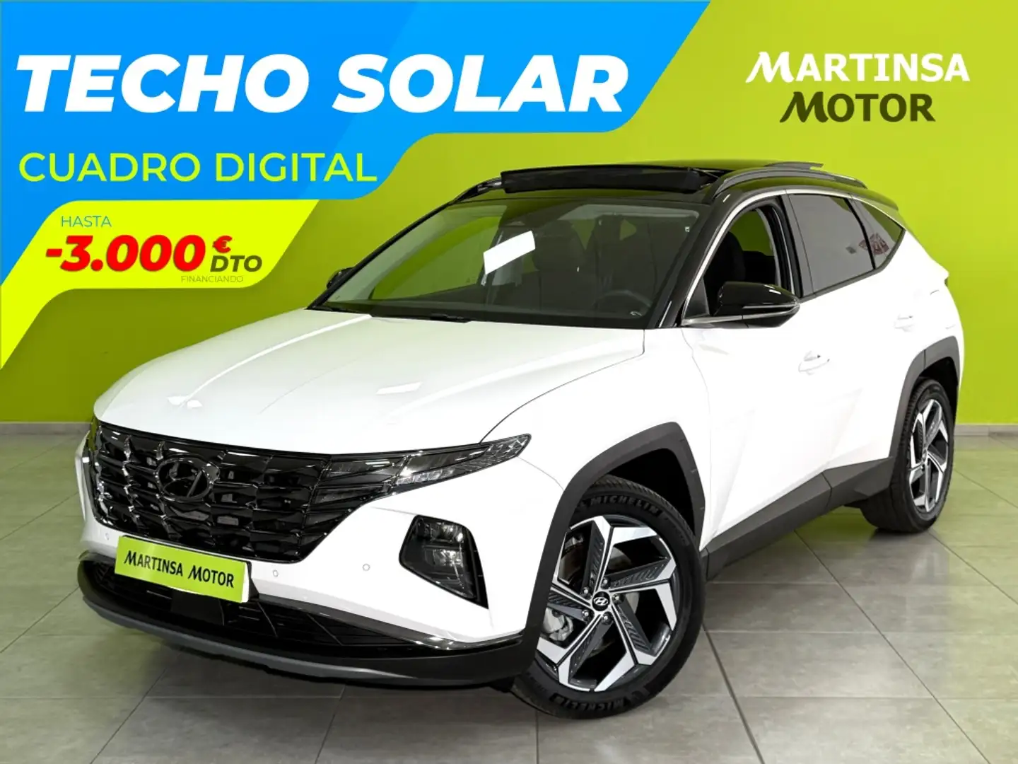 Hyundai TUCSON 1.6 T HEV Tecno AT 239 Blanco - 1