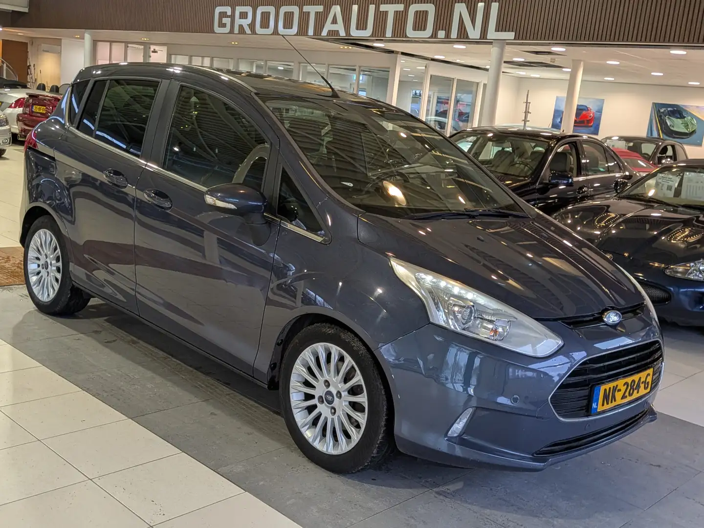 Ford B-Max 1.0 EcoBoost Titanium First Edition Airco, Cruise Grijs - 1