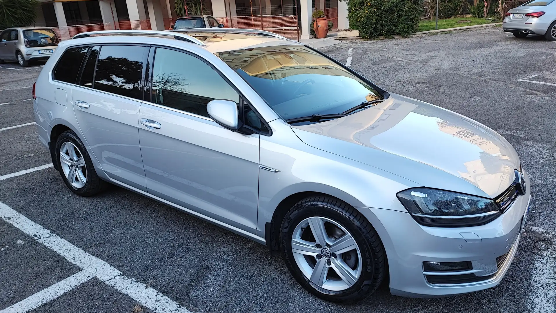 Volkswagen Golf Variant Golf VII Variant 1.4 tgi Highline Executive dsg Argento - 1