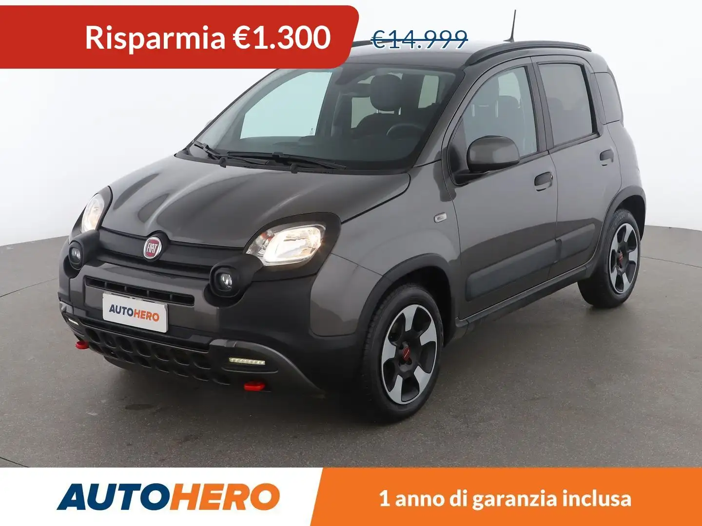 Fiat Panda 1.0 Mild-Hybrid MHEV Grigio - 1
