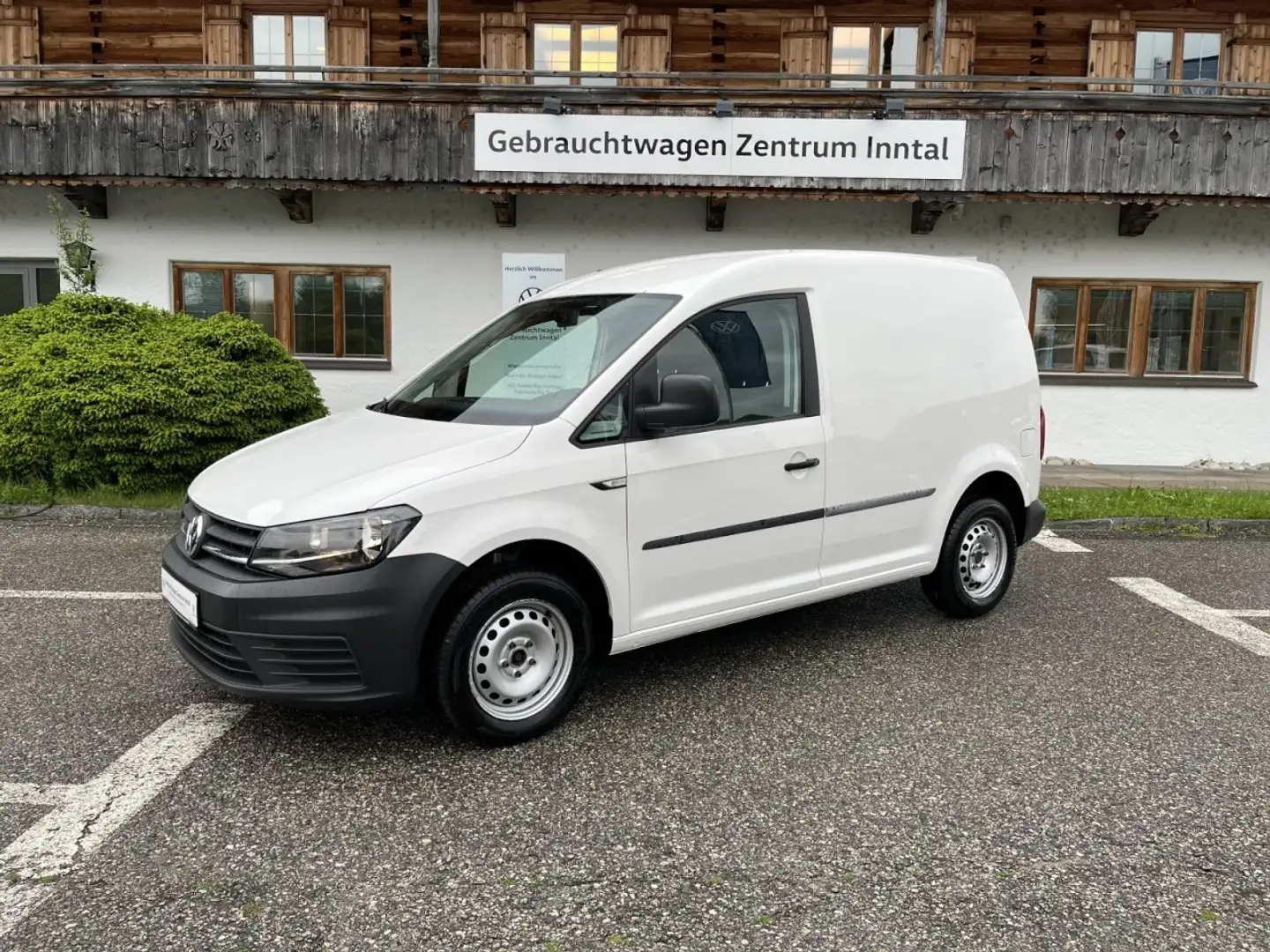 Volkswagen Caddy Kasten 2,0 TDI EcoProfi (Klima+Freisprechein Weiß - 2