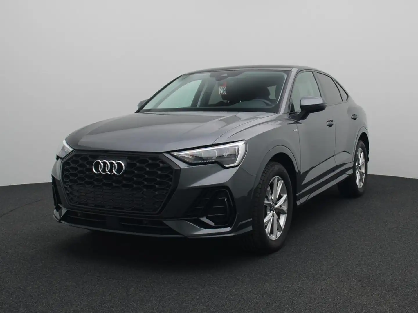 Audi Q3 Q3 35 TFSI Sportback S tronic S line / Met camera Gris - 1