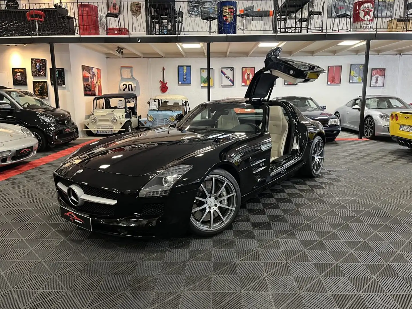 Mercedes-Benz SLS 63 Negro - 1