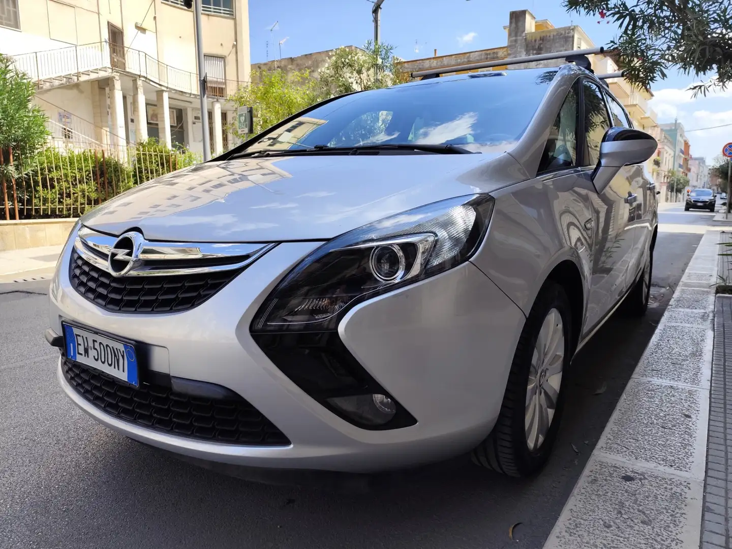Opel Zafira Zafira Tourer 2.0 CDTi 130CV 7 POSTI TETTO Gris - 2