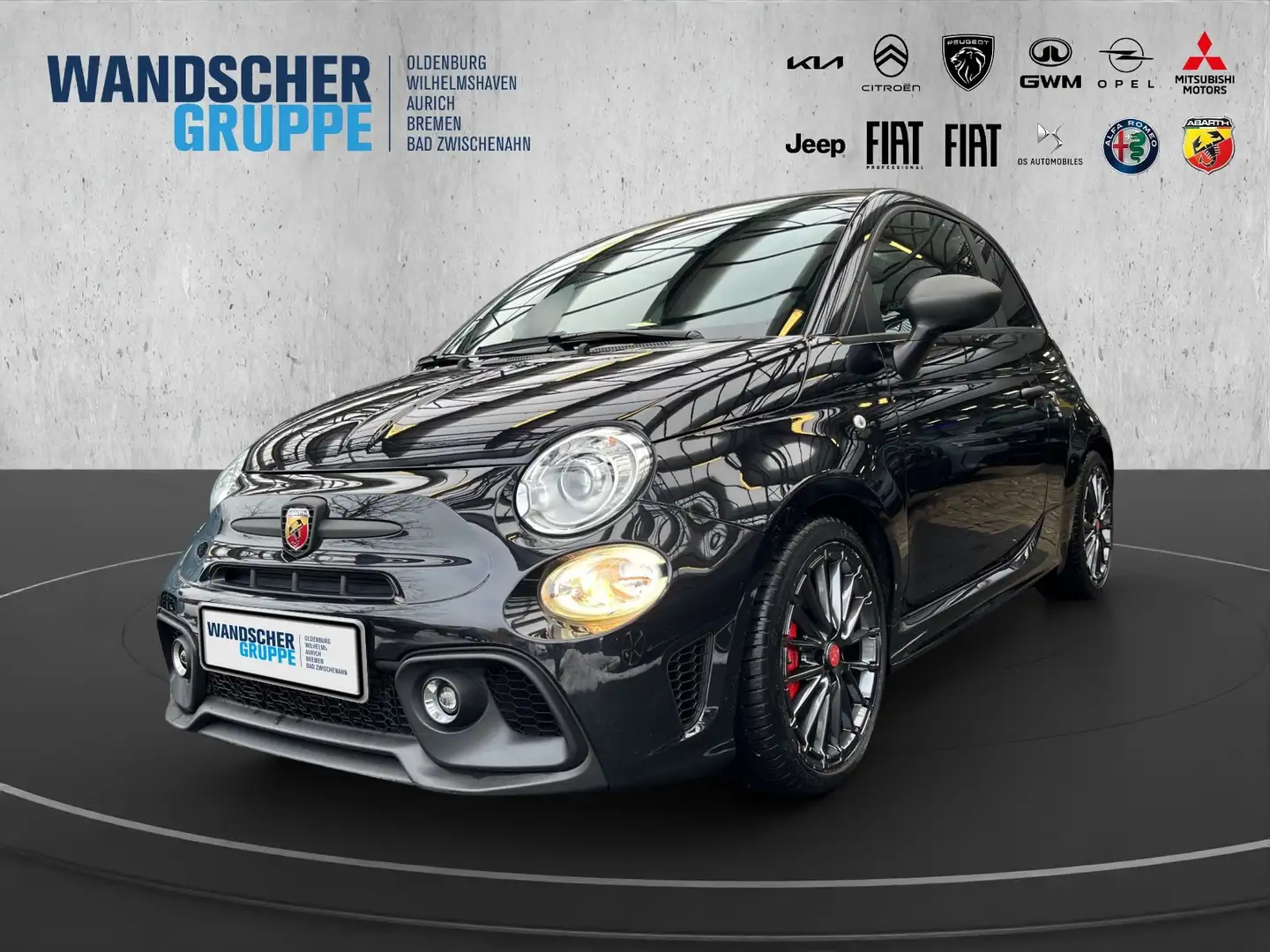 Abarth 595C Competizione 1,4-TJet Carplay+Xenon+PDC+LM Schwarz - 1