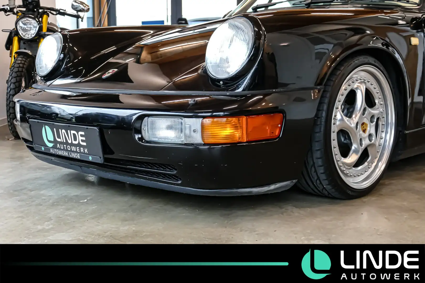 Porsche 964 Carrera 2 Coupe |KLIMA|LEDER|H-ZULASSUNG Schwarz - 2