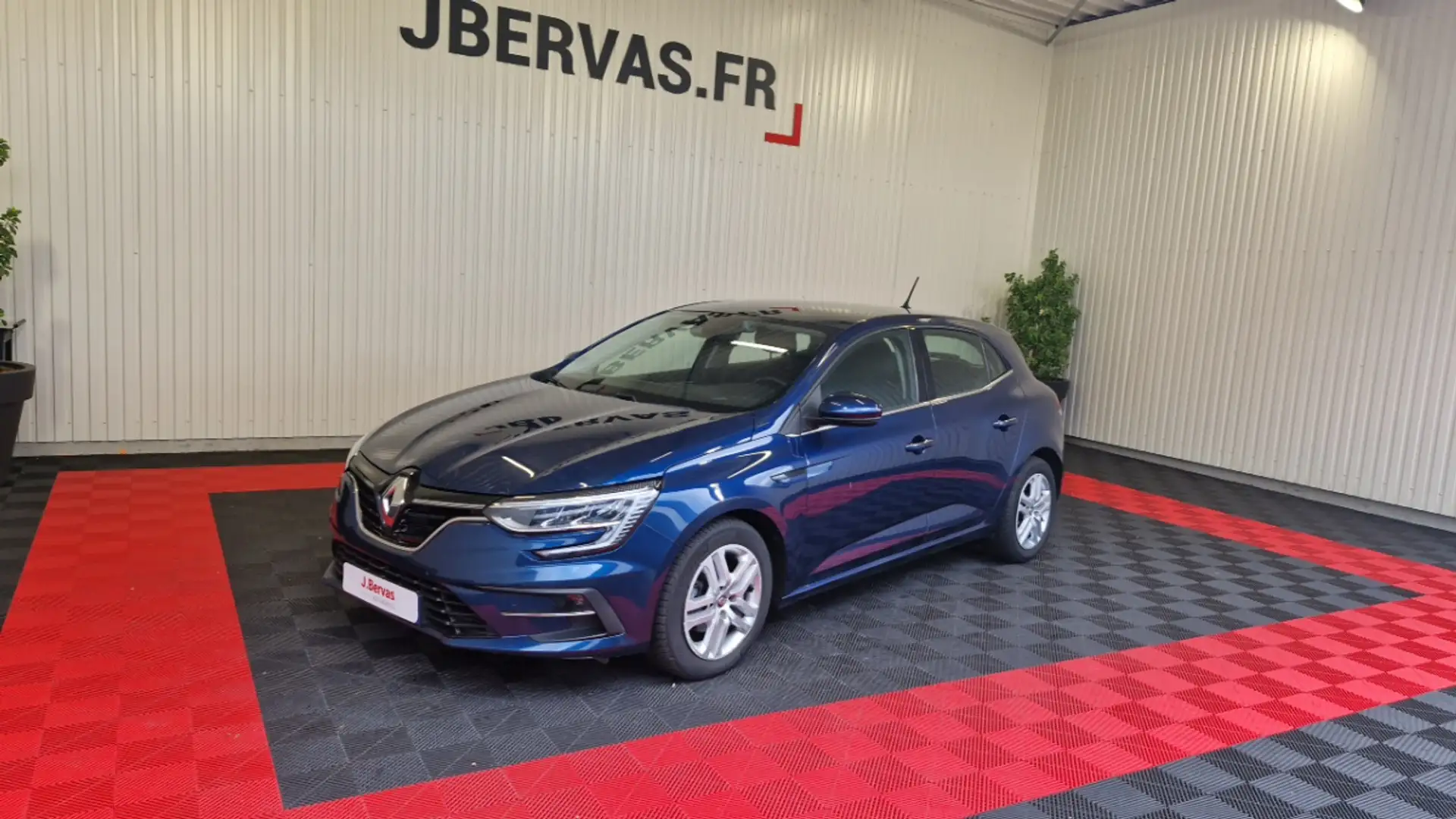 Renault Megane IV blue dci 115 business Bleu - 1