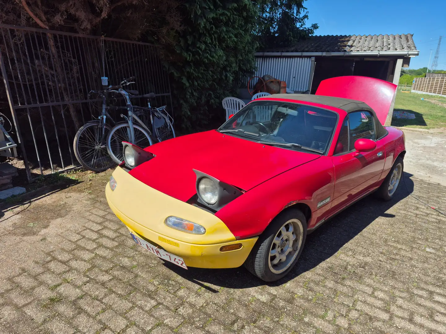 Mazda MX-5 Miata rhd 1.8 vvt Roşu - 1