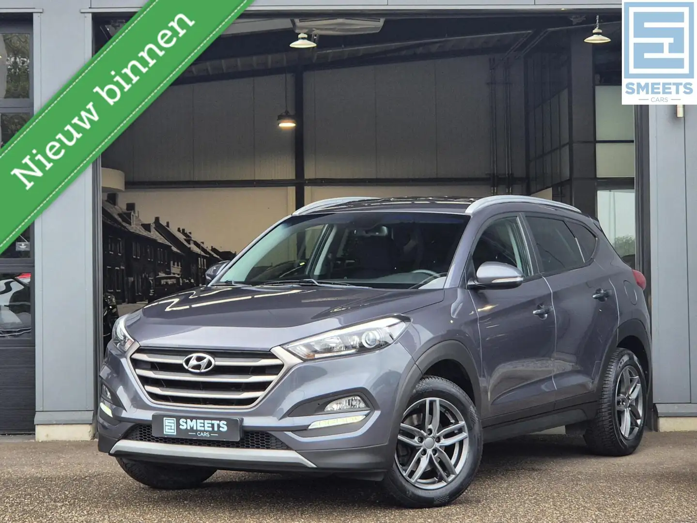 Hyundai TUCSON 1.6 GDi i-Motion 1e Eig! |Nav|Clima|Cruise|Cam Gris - 1