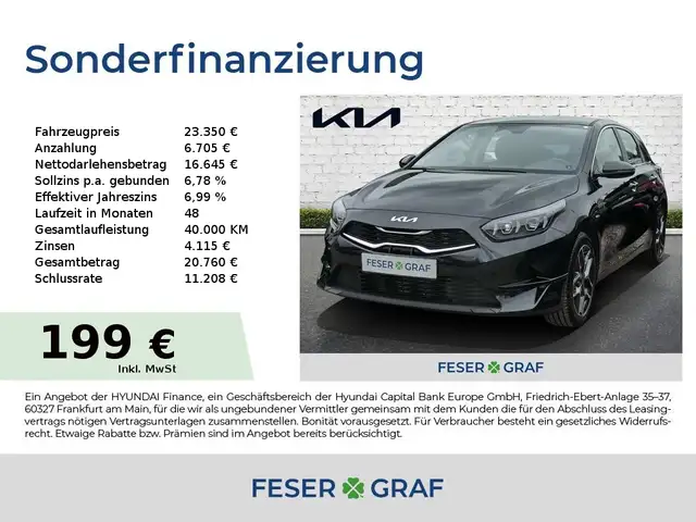 Kia Ceed / cee'd 1.5T 6-Gang Spirit Technik-Paket JBL LED