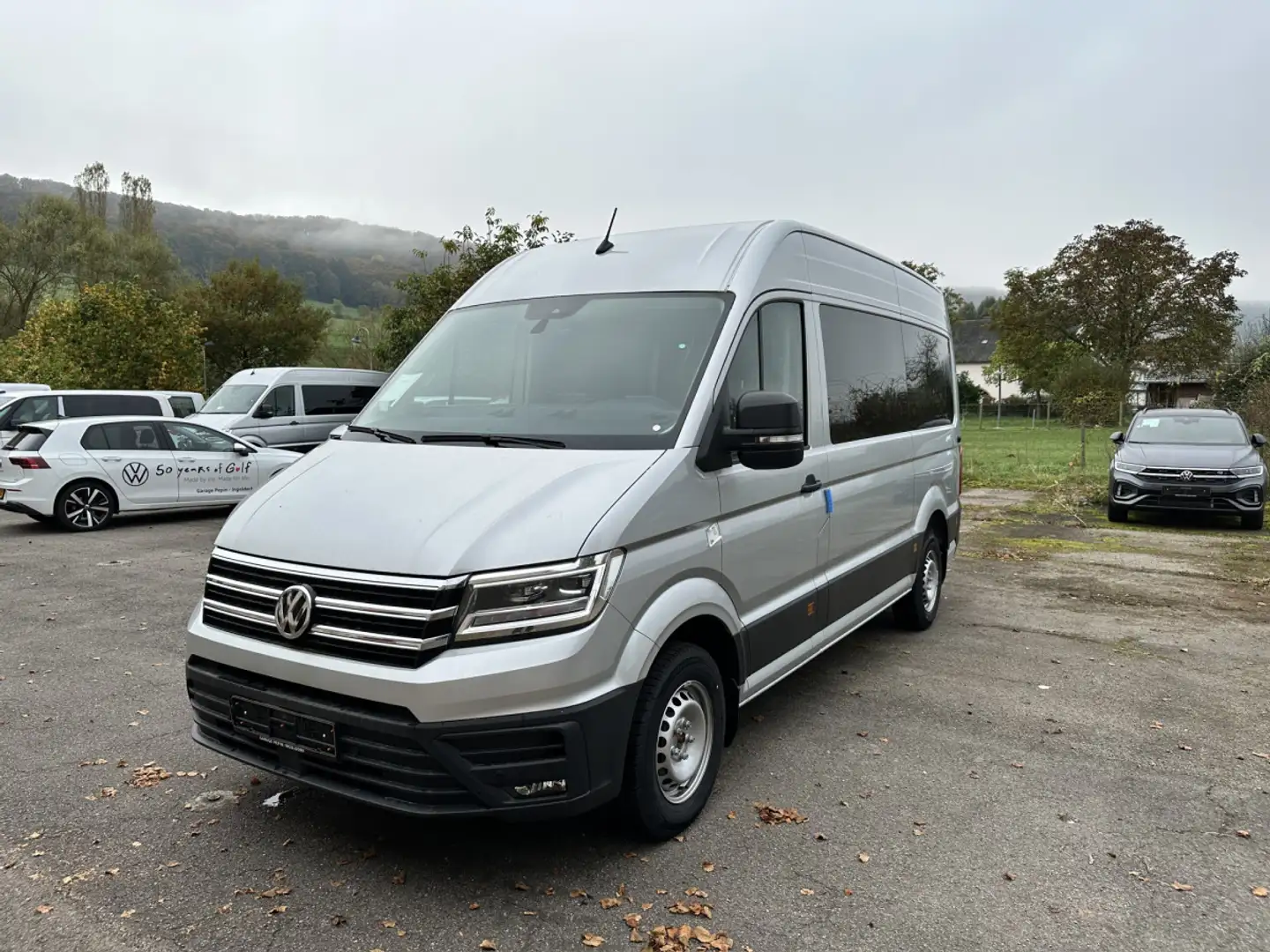 Volkswagen Crafter Kasten Kombi 35 Hochdach Mittellang Silber - 2