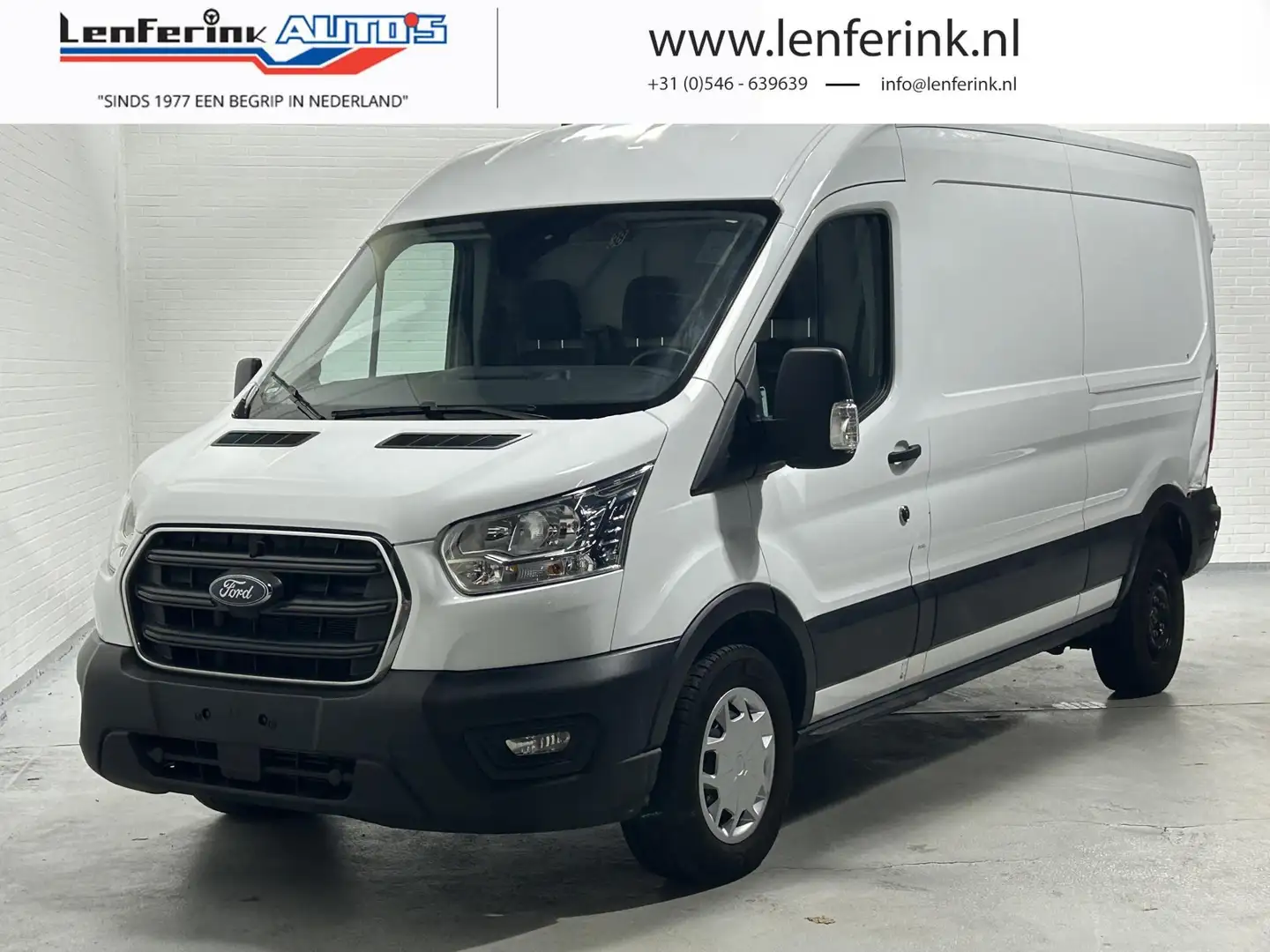 Ford Transit 2.0 TDCi 130 pk L3H2 Trend SCHADE Airco Cruise Con Wit - 1