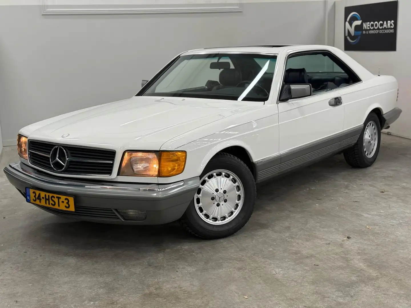 Mercedes-Benz S 500 SEC / SUPER NETJES / ORGINELE VERGROOMDE VELGEN Alb - 1